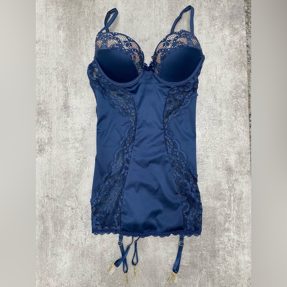 Navy blue lingerie